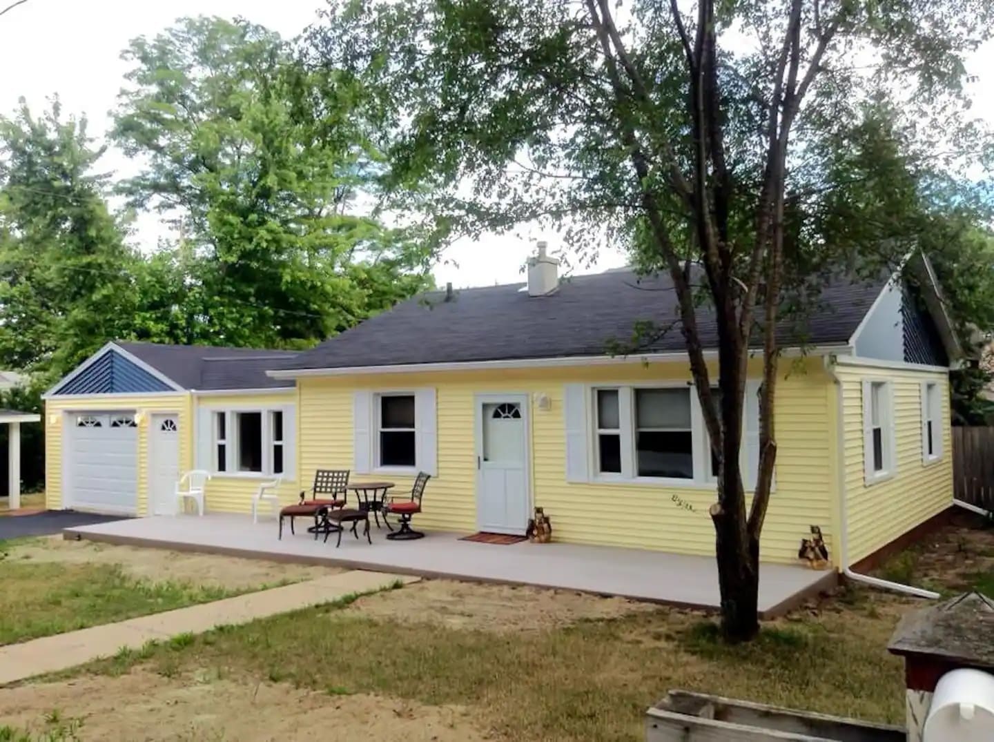 The Yellow House Near the Beach (Michigan City, IN)